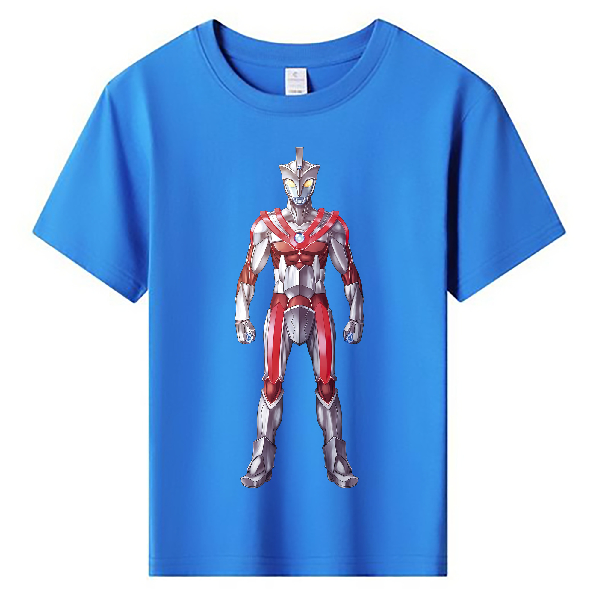 （画像用） ウルトラマン Ultraman 綿100％キッズTシャツ（フロントプリント）